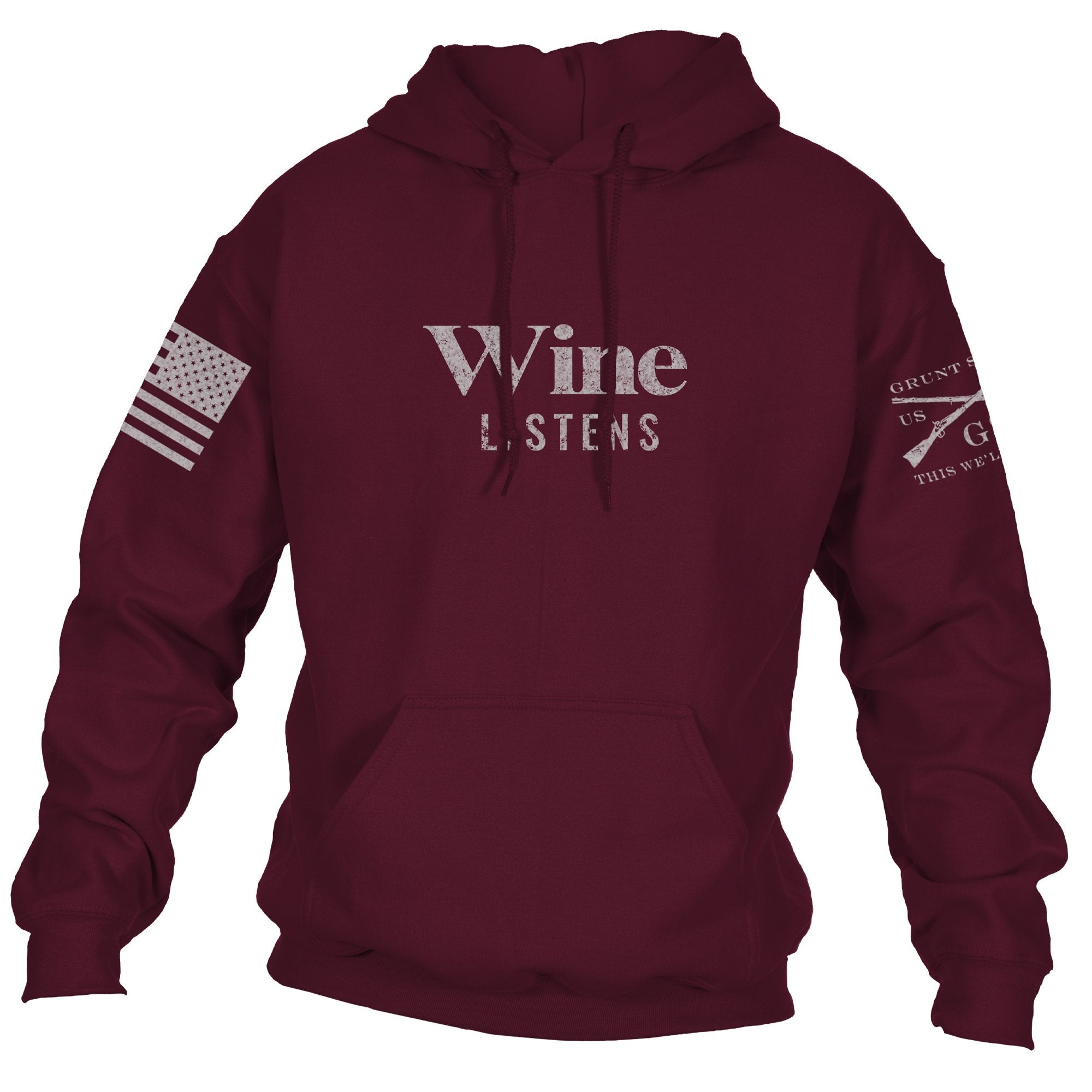 Wine Listens™ Hoodie – - Main Image
